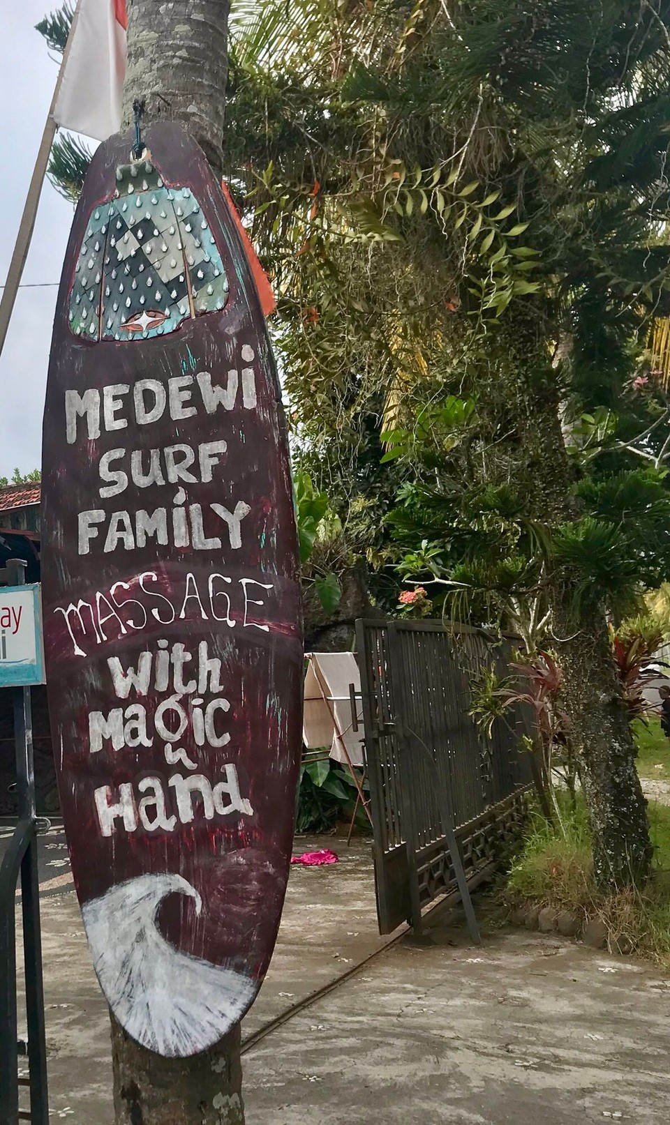 Indonesien - Jembrana - Und natürlich gabs heute zum Abschluss eine Massage...!