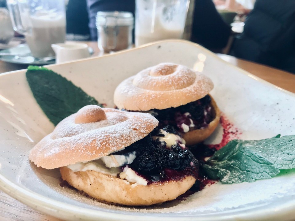 Ungarn - Budapest - Blueberry French Toast