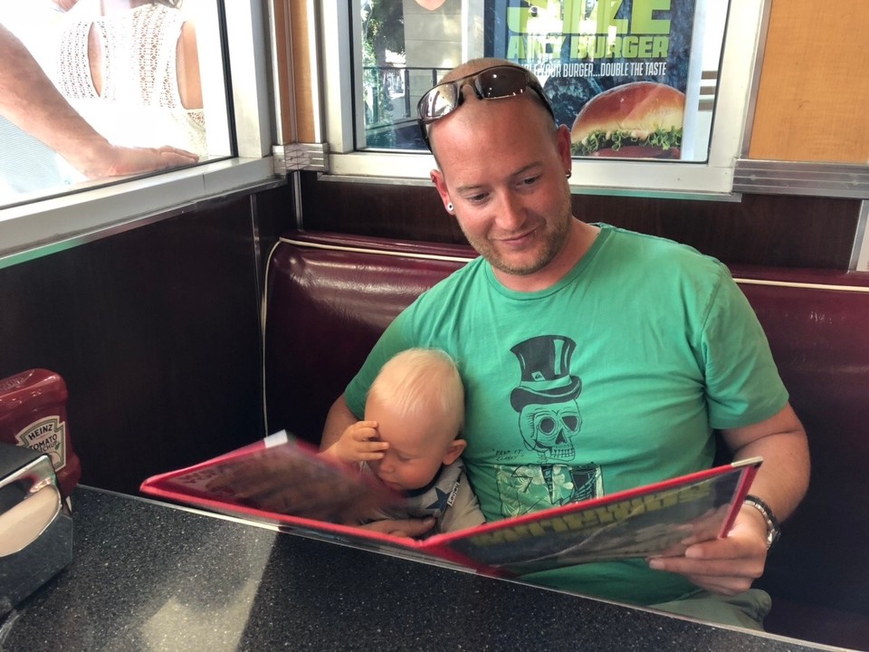 Vereinigte Staaten - Los Angeles - „Nee, Papa, nicht schon wieder Burger...“