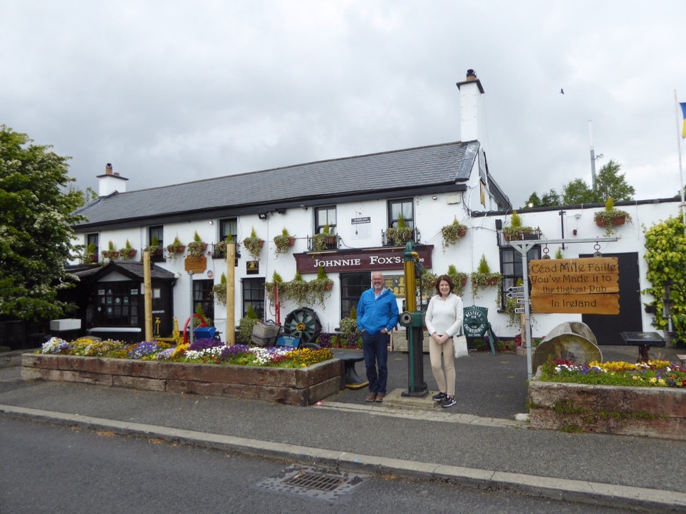 Ireland - Enniskerry - Johnnie Fox’s, purportedly the highest pub in Ireland, has lots of quirky features, not just the person in the blue jacket!