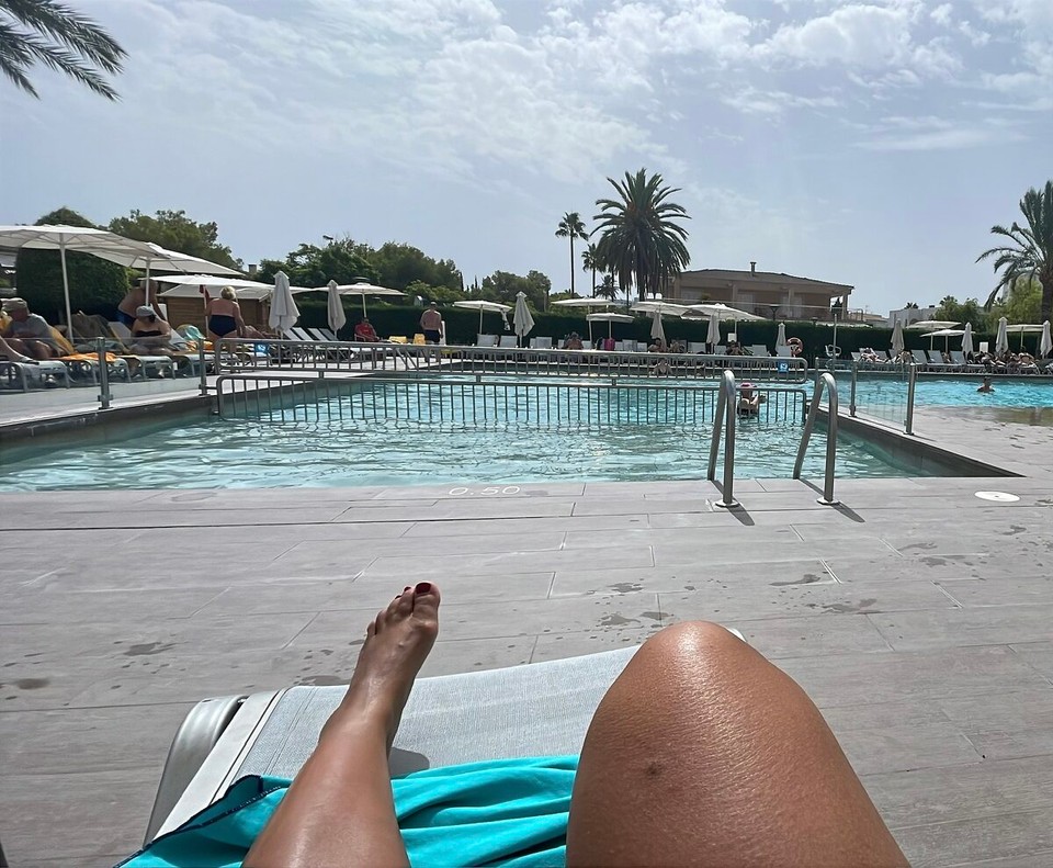 Spanien - Alcúdia - Da das Wetter dann doch besser wurde, haben wir uns doch entschieden den Pool zu testen.