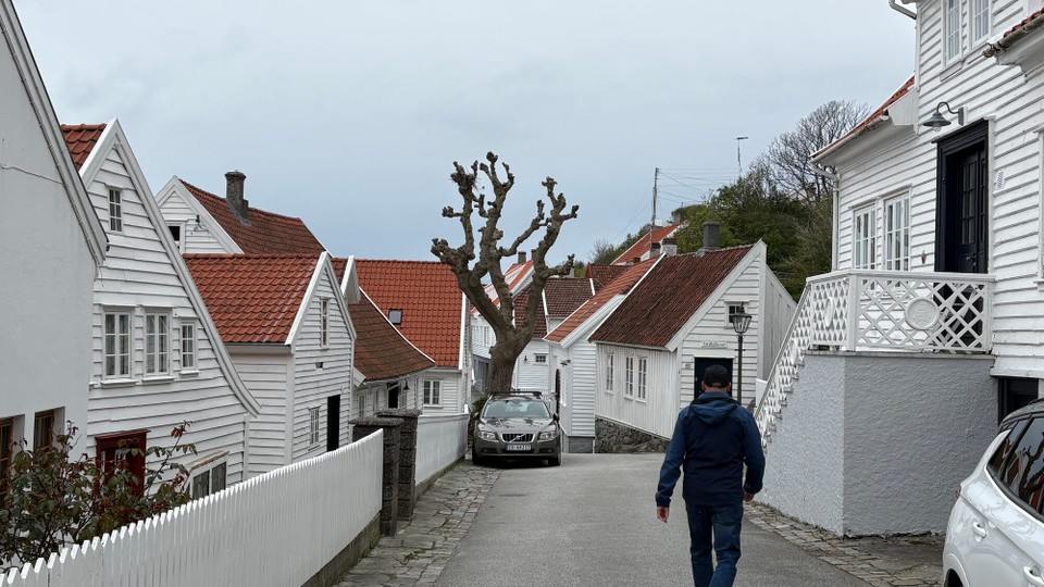 Norwegen - Ålgård - Gamle stad 