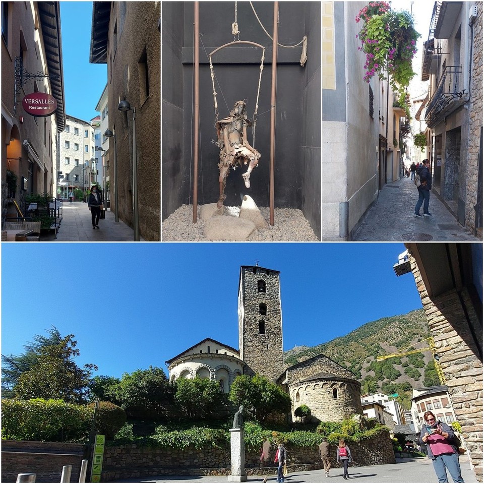 Andorra - Andorra la Vella - Andorra: Kunst und eine winzige Altstadt