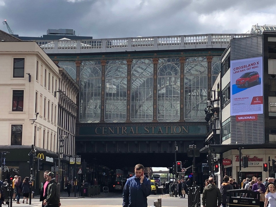 Vereinigtes Königreich - Glasgow - Hautbahnhof