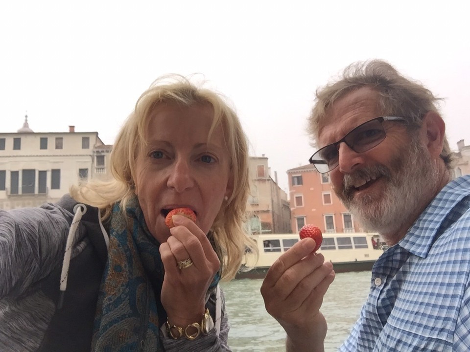  - Italy, Venice - Have to get the strawberry photo perfect