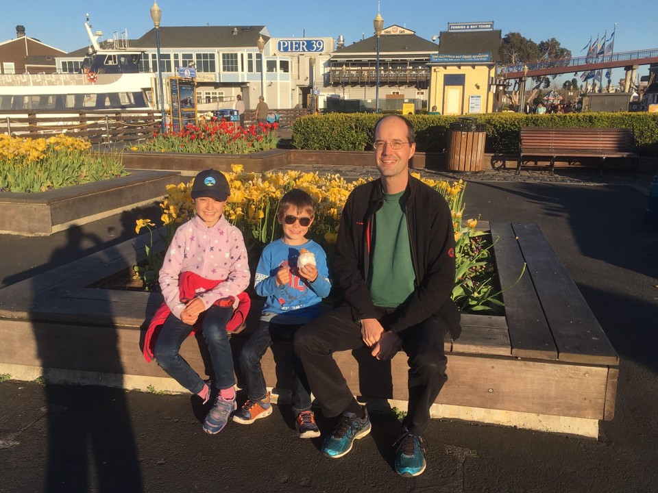 Vereinigte Staaten - San Francisco - Am Abend machen wir einen Spaziergang an die Pier 39.