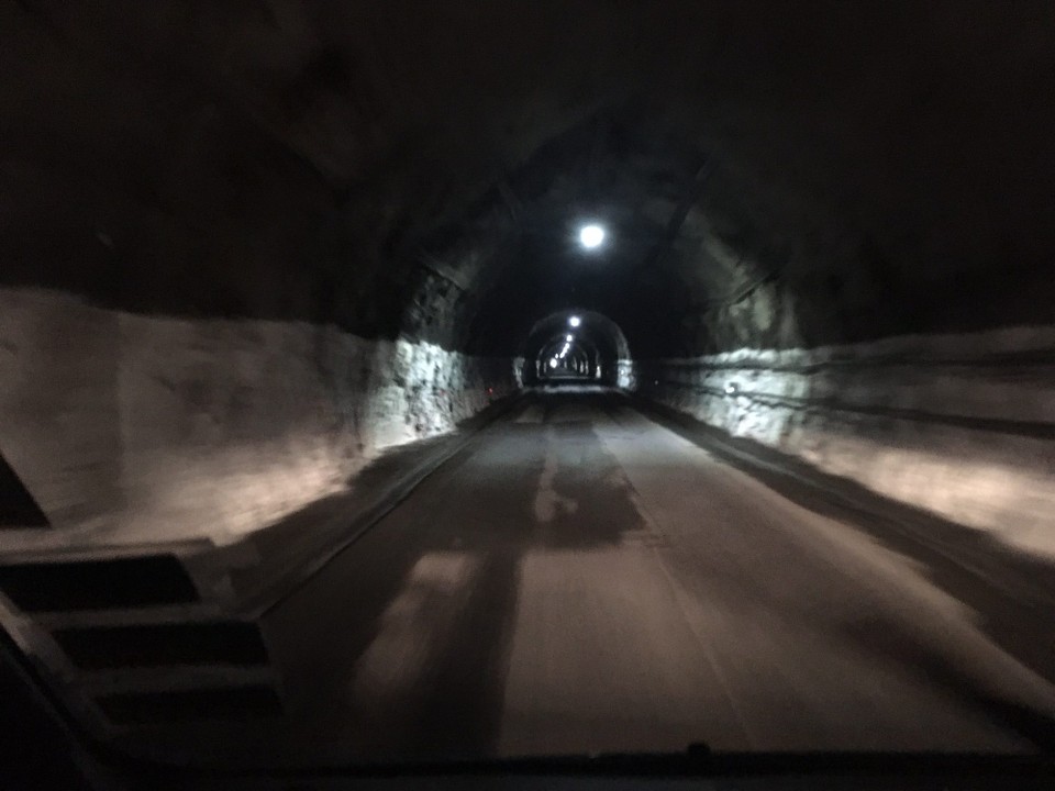 Neuseeland - Te Anau - Im Homer—Tunnel.