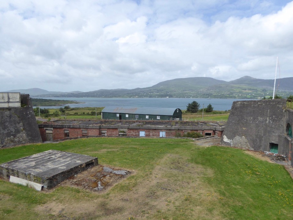 Ireland - Bere Island - When the Martello Towers were built, a signal tower, a barracks for 2 officers and 150 men, a quay and storehouses were also constructed.