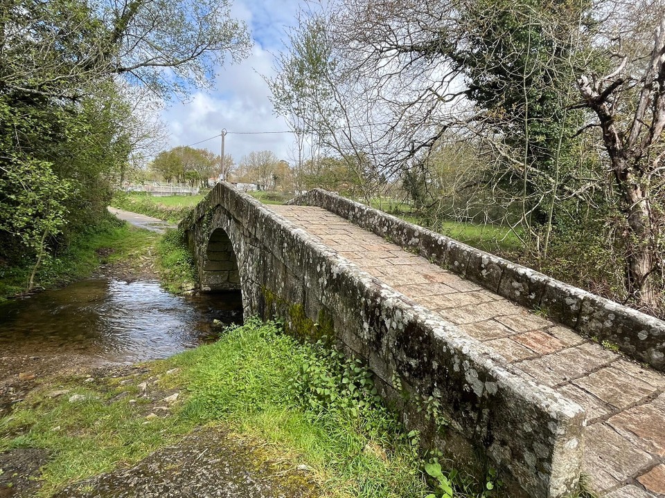Spanien - Melide - Brücke über den Seco