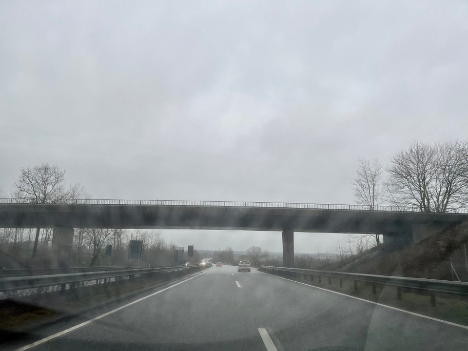 Schweden - Södertälje - Heutiger Start bei typisch norddeutschem Wetter