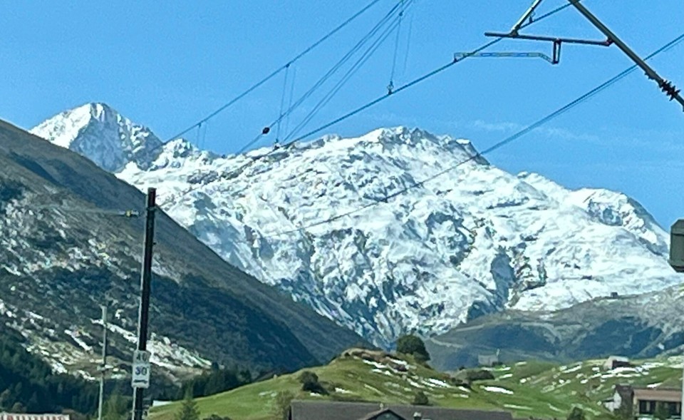 Schweiz - Ascona - Neuschnee