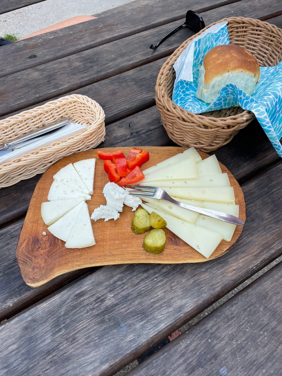Slowenien - Bovec - Die Campingplatz Inhaber machen ihren eigenen Käse