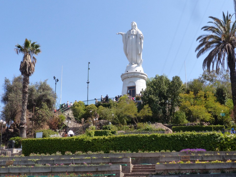 Chile - Santiago de Chile - Christusstatue