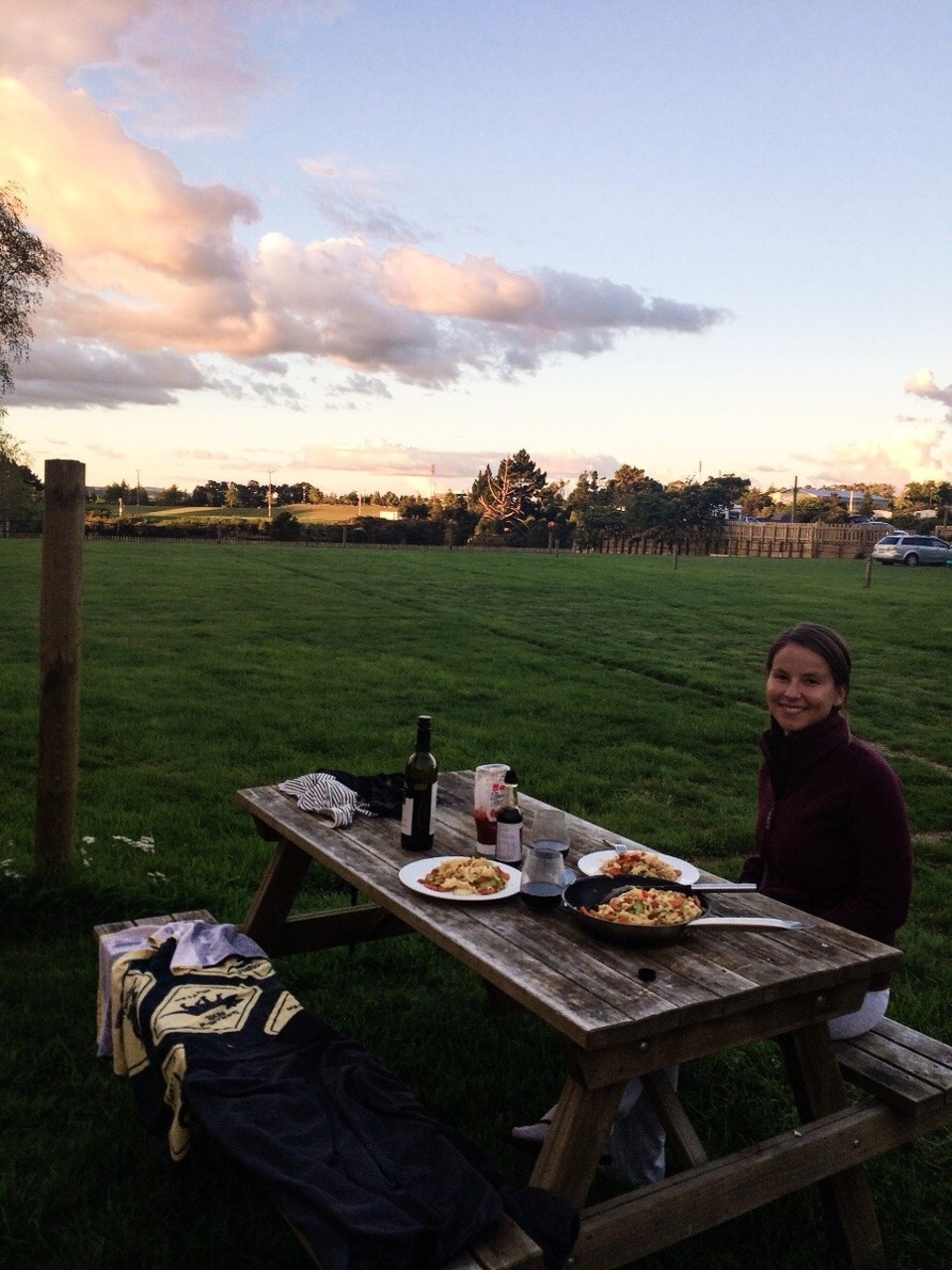 Neuseeland - Taupo - Futtern und ab ins Bett 