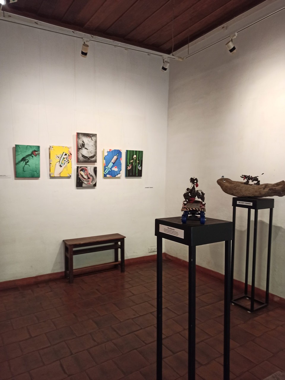 Indien - Kochi - The Kashi Art Café - verbindet Kunst mit Genuss. Klasse Konzept, tolle Atmosphäre und Bio Qualität :) 