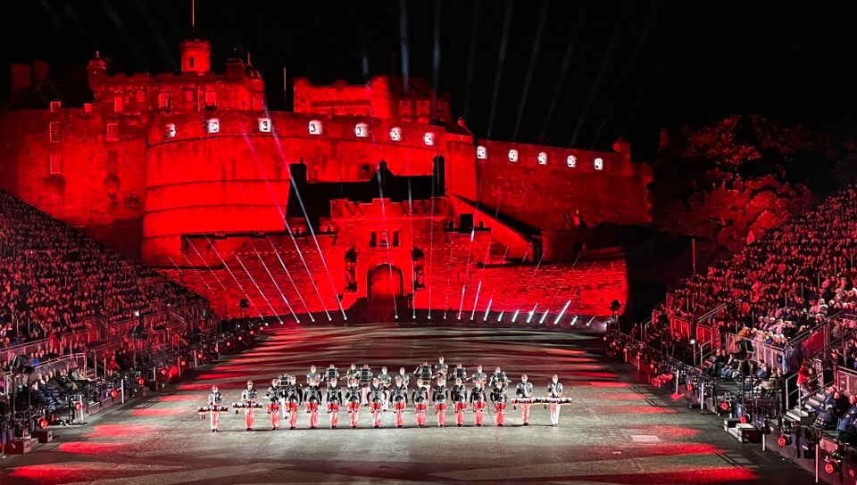 Vereinigtes Königreich - Edinburgh - La formation suisse… quel spectacle extraordinaire!