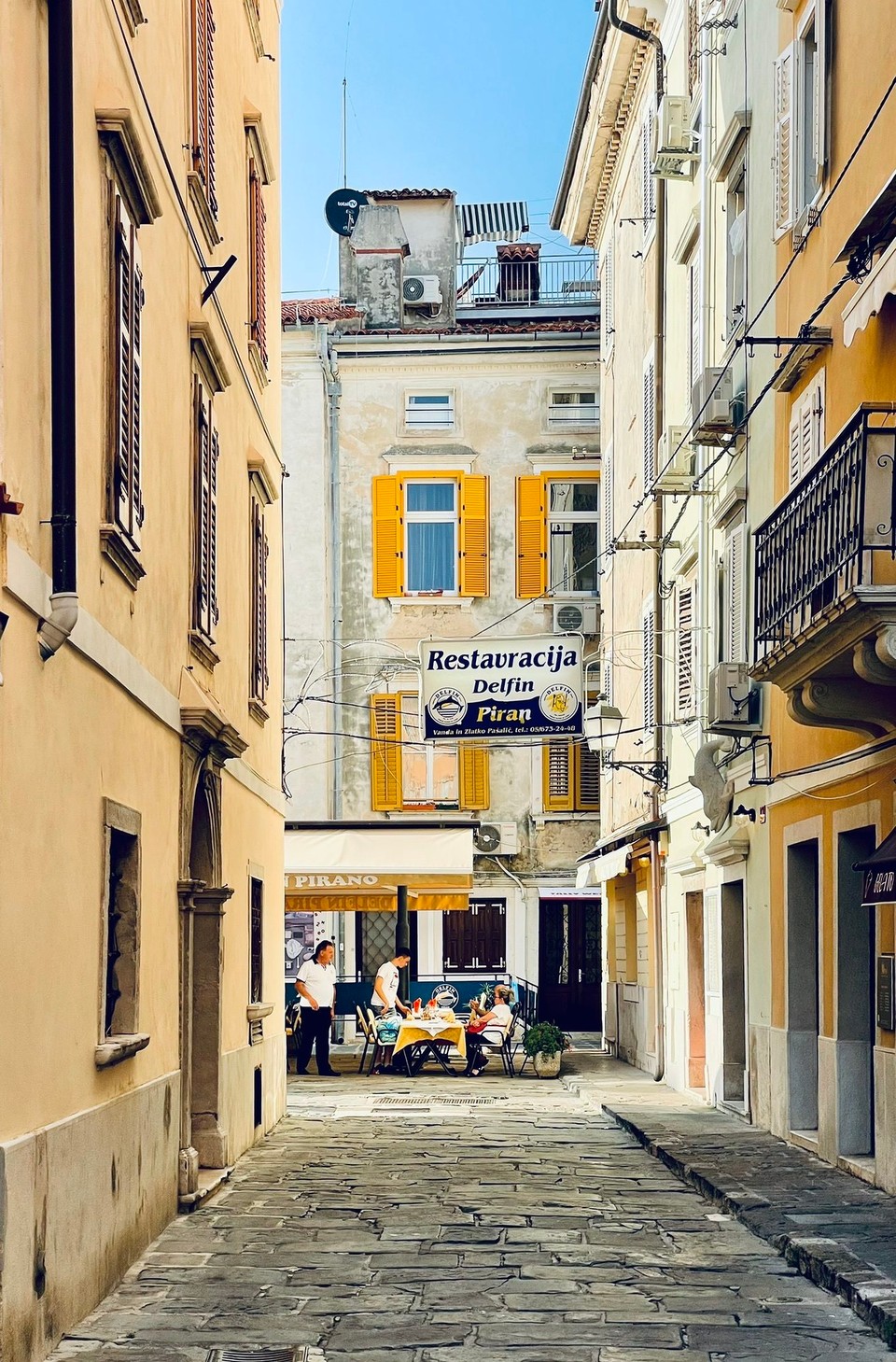 Slowenien - Piran - Unsere spontane Restaurant Auswahl hätte nicht besser sein können …