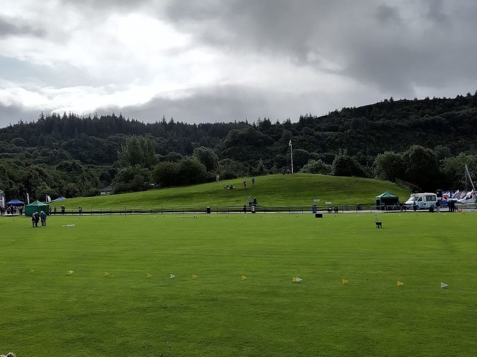 Vereinigtes Königreich - Oban - Vor Beginn der Highland Games...
