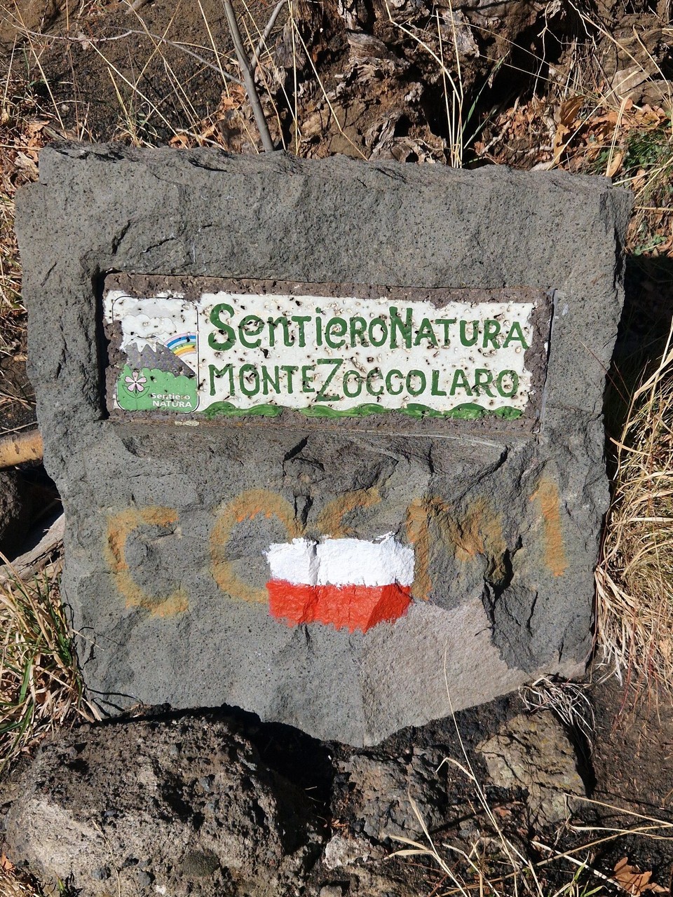 Italien - Zafferana Etnea - unser Wanderweg