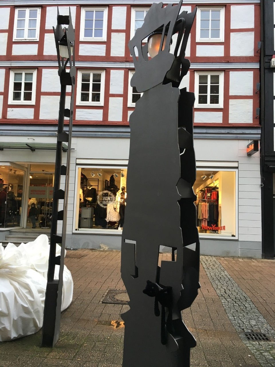 Germany - Celle - These lamp posts could talk!
