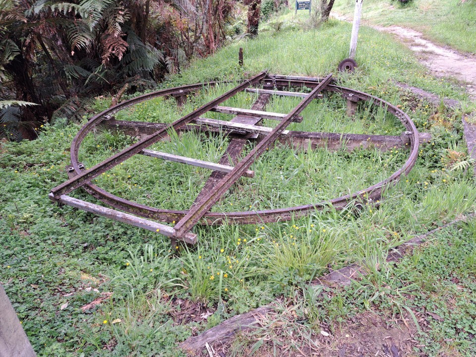 Neuseeland - Taumarunui - Überall sind noch Überreste der Railwai