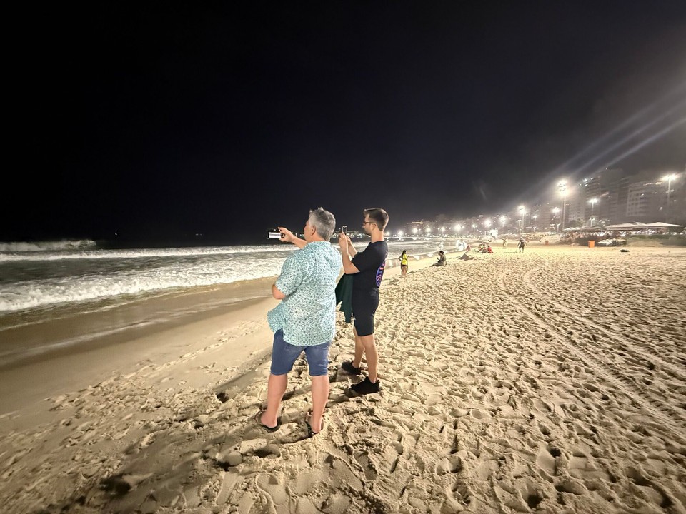 Brasilien - Rio de Janeiro - Abend am Strand