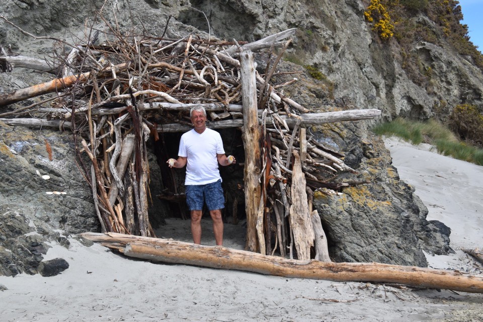 Neuseeland - Kyeburn - Auf dem Weg zum Doktors Point, eröffnen wir einen Souvenirladen.