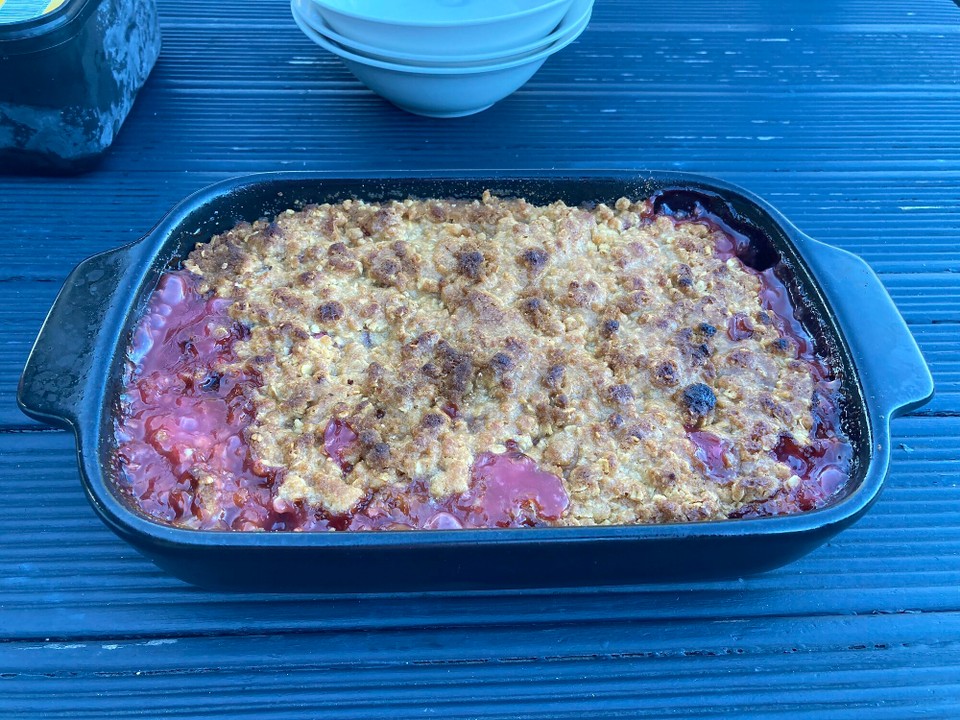 Neuseeland - Coromandel Forest Park - Rhabarberkuchen 🤤