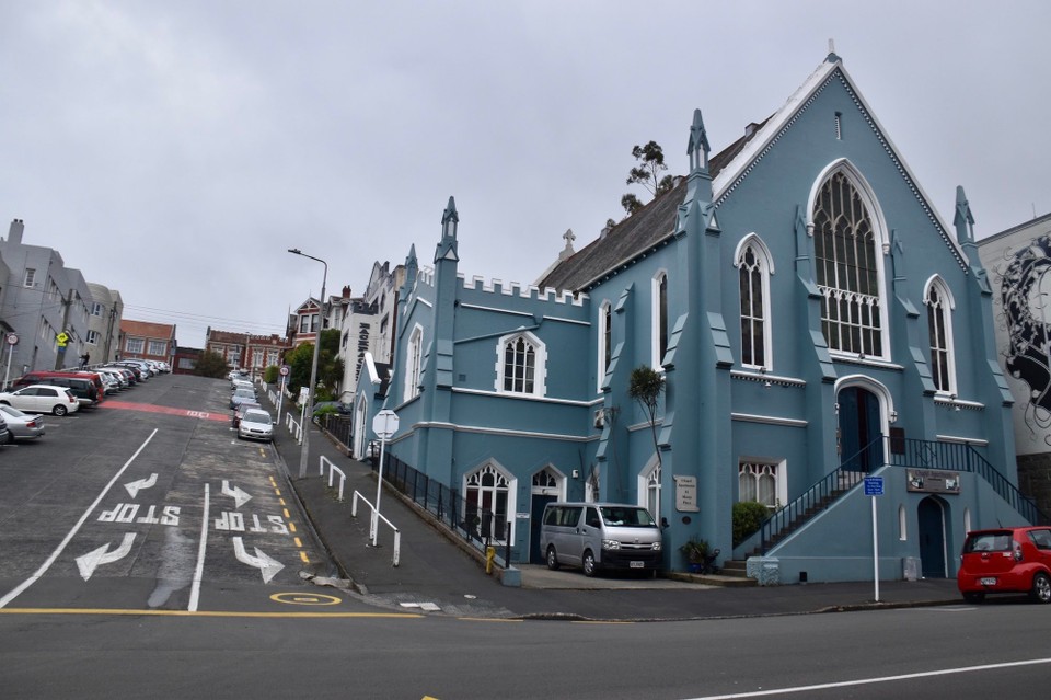 Neuseeland - Dunedin - Chapel Apartments, Übernachten auf eine andere Art, ehemalige Kirche wurde zu Hotel / Ferienwohnung 
