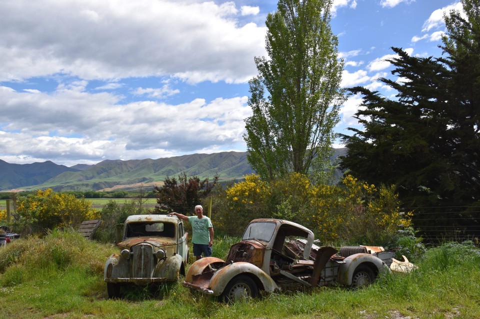 Neuseeland - Twizel - Unser Auto hätte auch mal wieder etwas Pflege gebraucht.