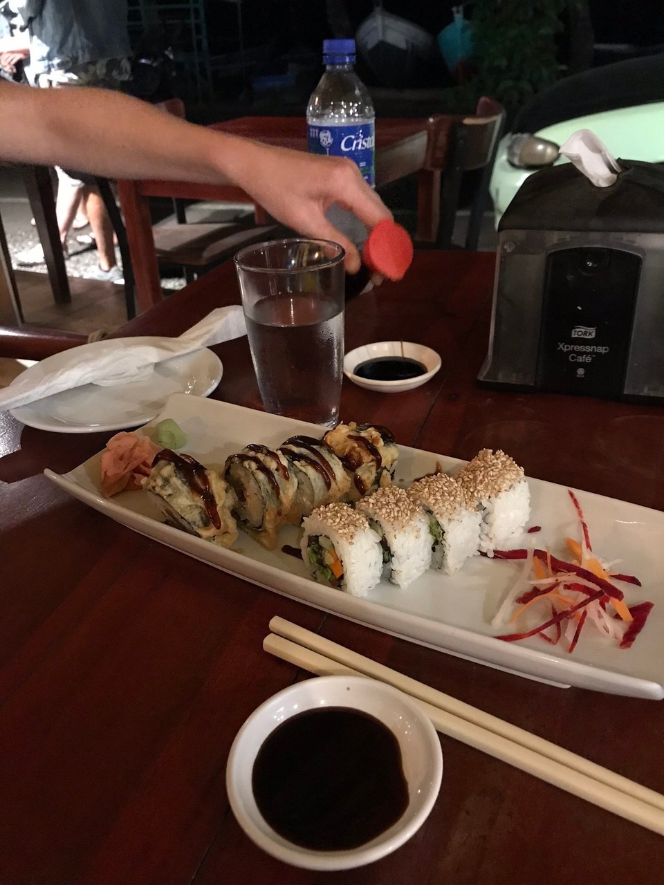 Costa Rica - Talamanca - lecker Shushi