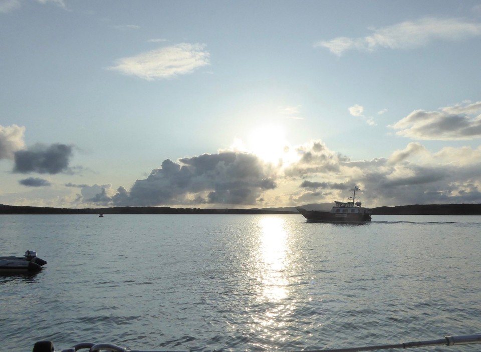 Ireland - Baltimore - Travelling between Shirkin Island and Baltimore, a ferry offers a regular service from early til late.