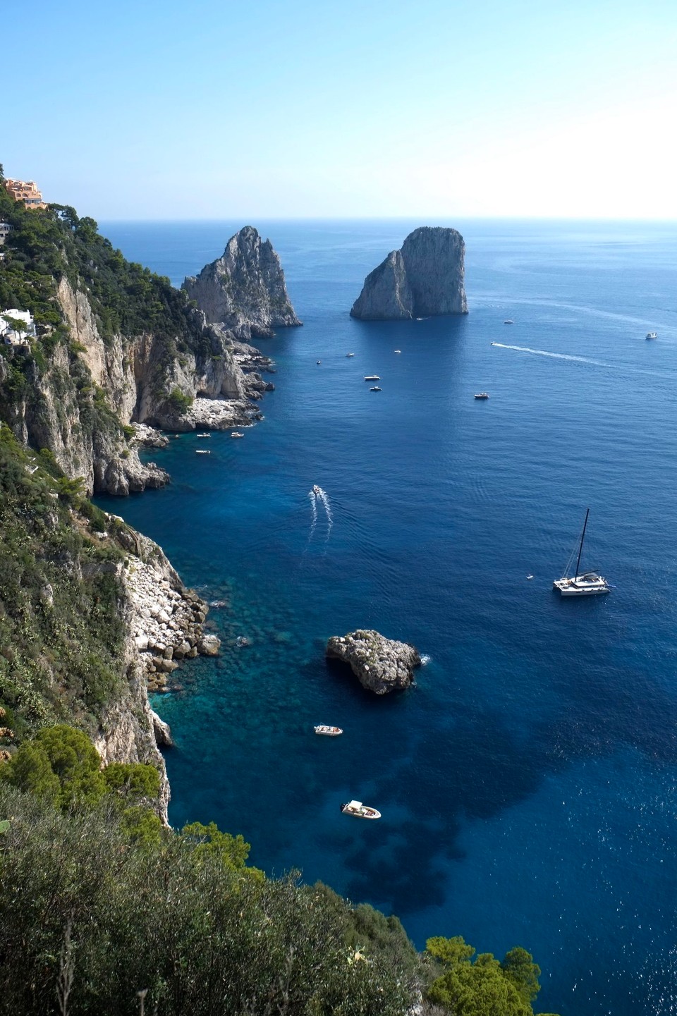 Italien - Capri - Faraglioni Felsen