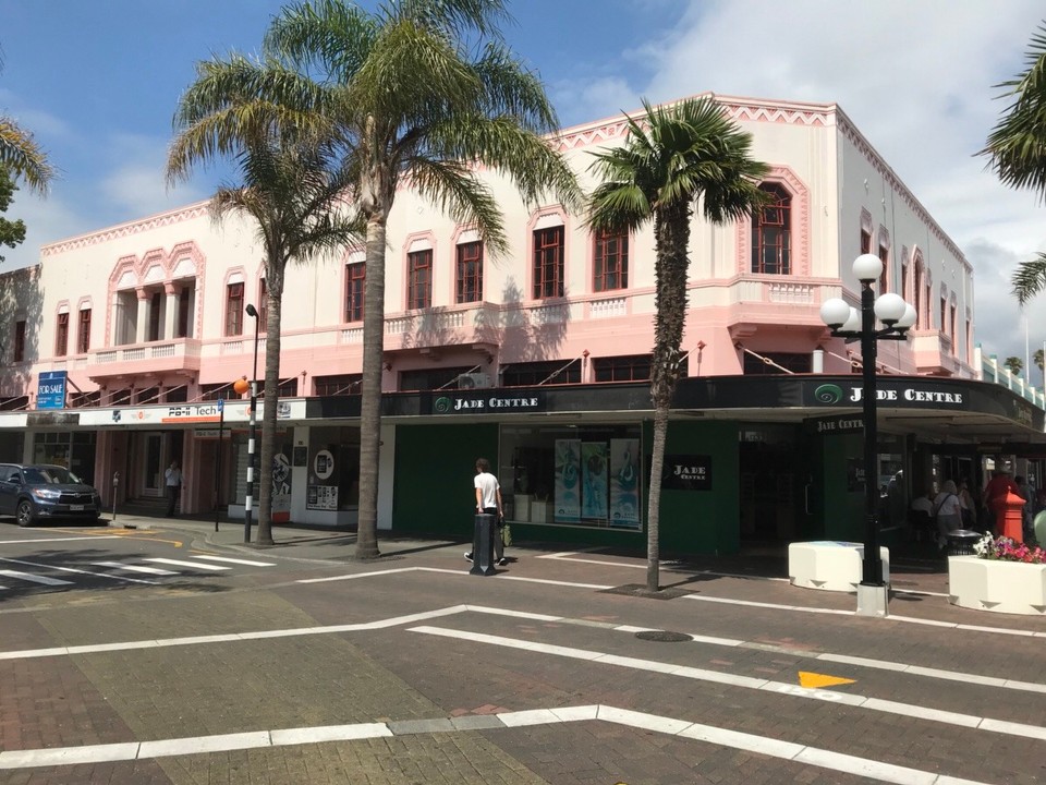Neuseeland - Waimarama - Art-deco- Häuser in Napier