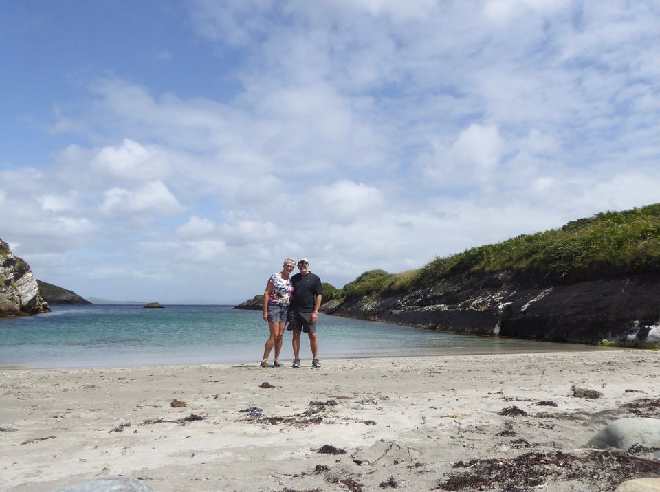 Ireland - Bere Island - Of course we had to have a selfie!