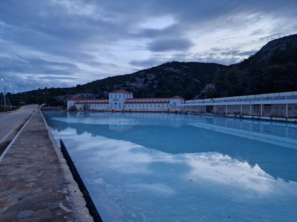 Griechenland - Loutropoli Methanon - Altes Thermalbad, leider Stillgelegt