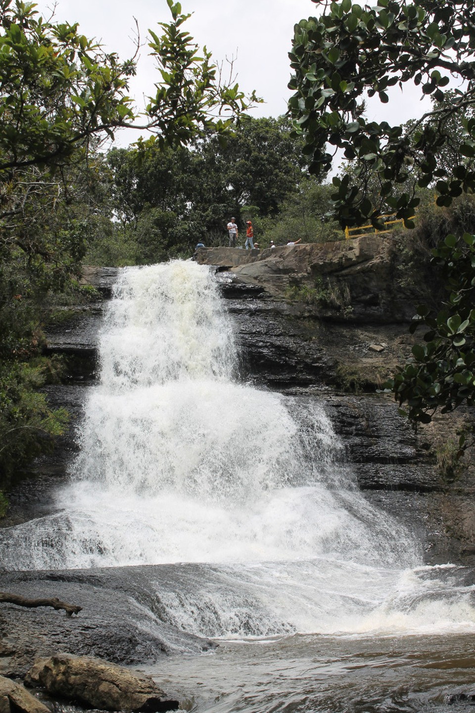 Kolumbien - Villa De Leyva - Der größte der Wasserfälle