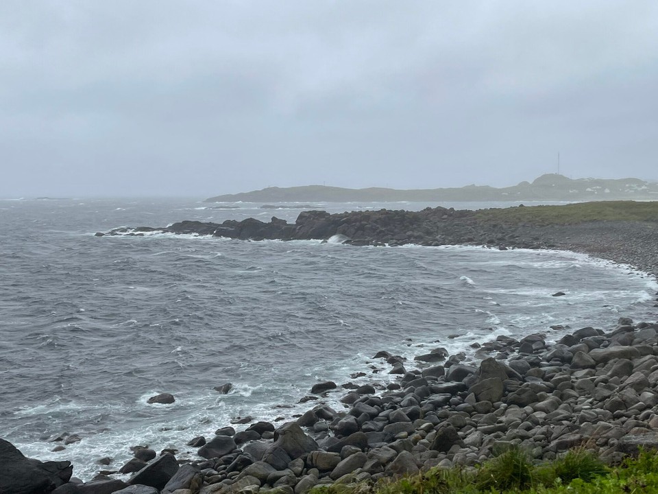 Norwegen - Myre - Stürmische See 