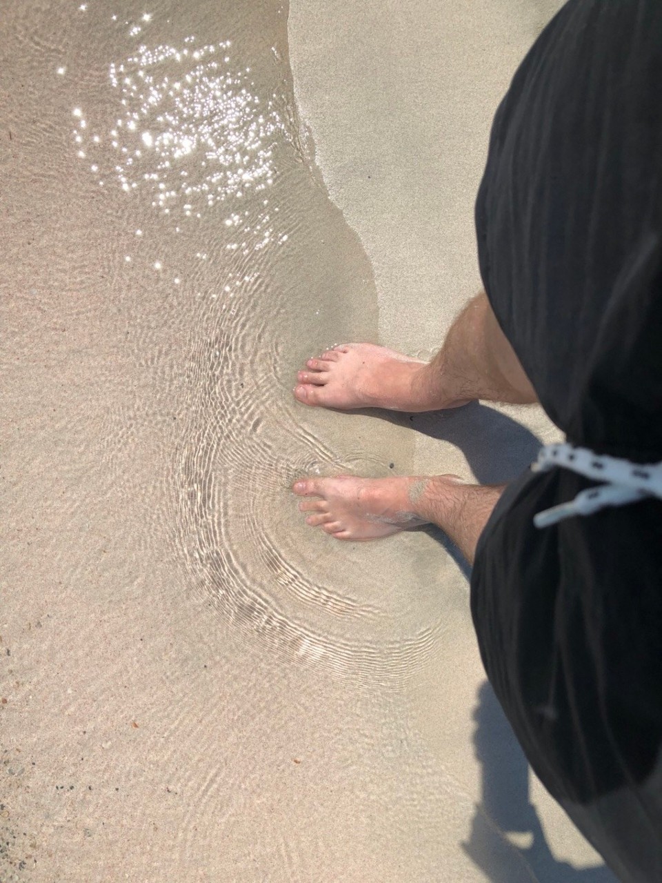 Griechenland - Elafonisi - Das Wasser ist kühler als man vermutet, aber die Saison beginnt gerade erst.
