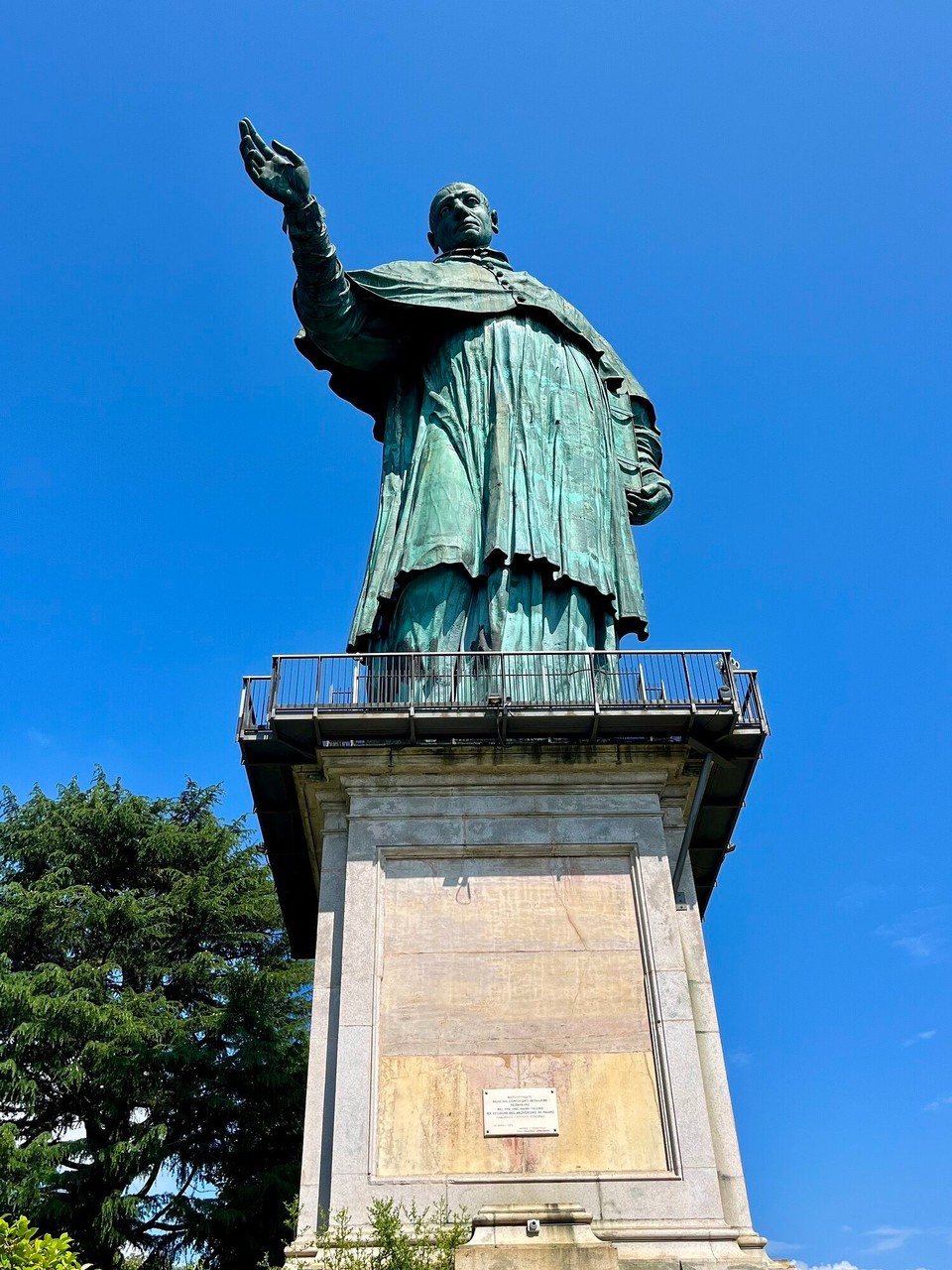 Italien - Arona - San Carlo Borromeo 35 mtr hohe von innen begehbare Statue