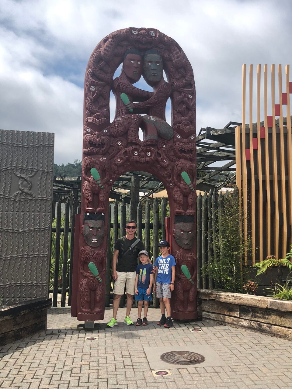 Neuseeland - Whakarewarewa - Eingang zu Te Puia