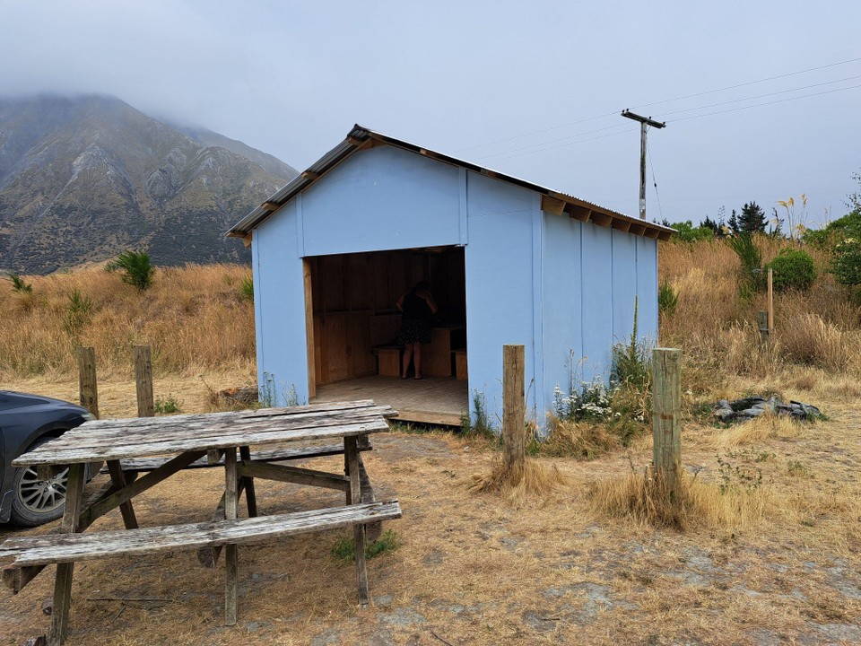 Neuseeland - Lake Coleridge - Hier gab's Café von Marika 