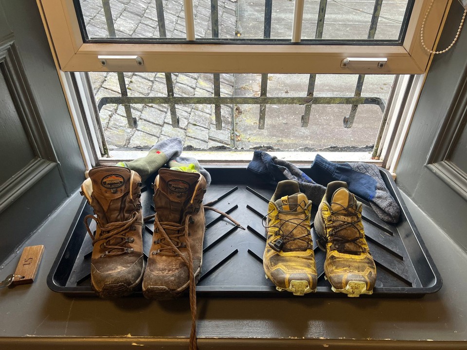 Vereinigtes Königreich - Glasgow - Muddy Boots ! 