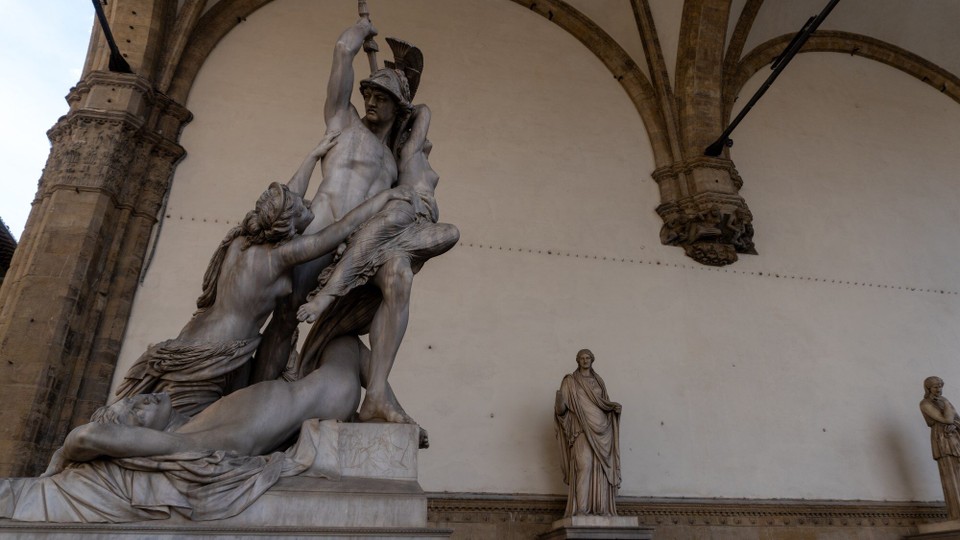 Italien - Florenz - Der Raub der Sabinerinnen