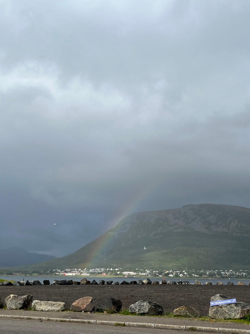 Norwegen - Sortland - Ein Willkommens-Geschenk bei unserer Ankunft im Hotel in Sortland