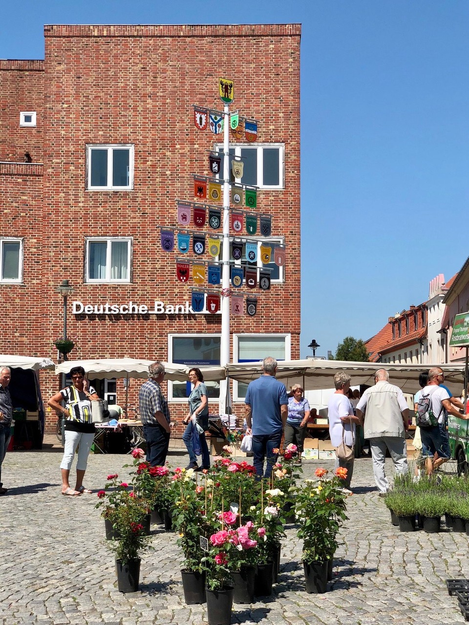 Deutschland - Wolgast - Wolgast Marktplatz
