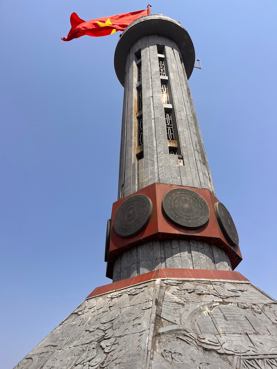 Vietnam - Ha Giang - We climbed to the top of this tower which was hard work but the views were worth it 