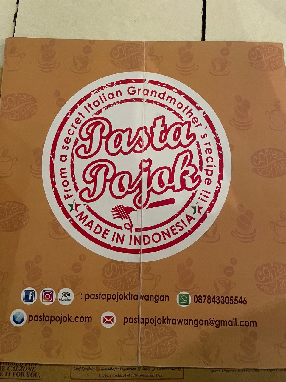 Indonesien - Kabupaten Lombok Utara - Dafür waren wir wieder bei unseren Lieblings Restaurant, ist schon witzig wenn man den besten Italiener in Indonesien findet.