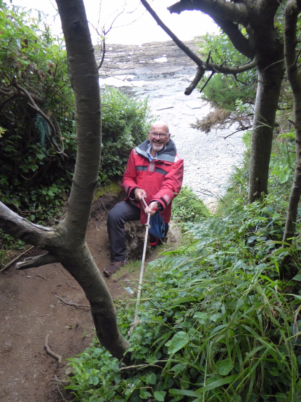 Ireland - Kinsale - We thought this was the way to the beach.  It wasn’t! A delightful cove, but a haul back up.