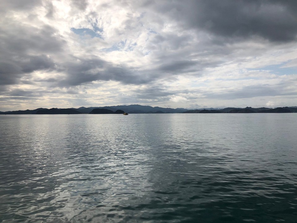 Neuseeland - Paihia - Verrückte Wetterstimmung. 